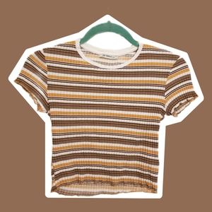 Striped Zara Crop Top